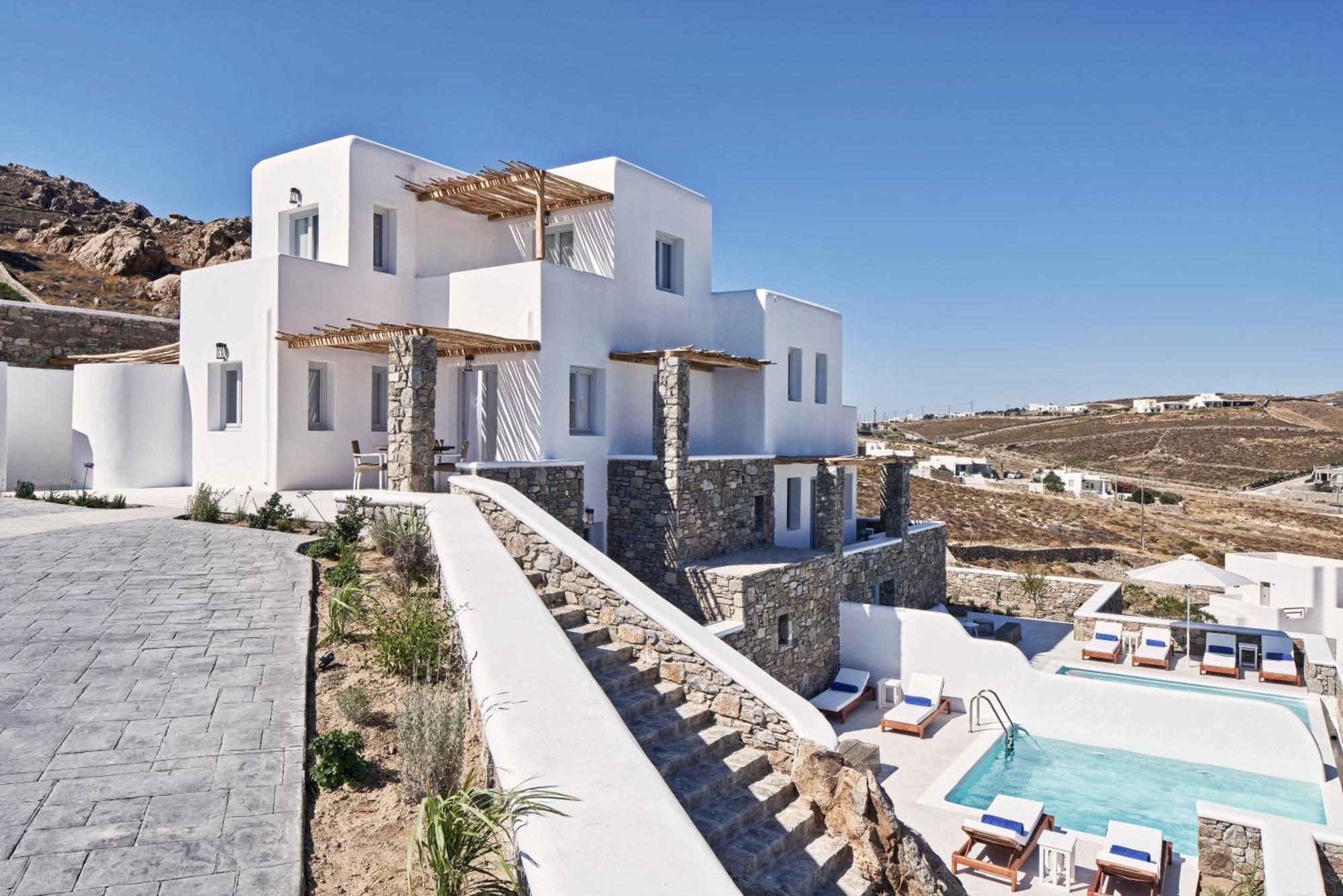 Katikies Villas Mykonos Elia  Bagian luar foto