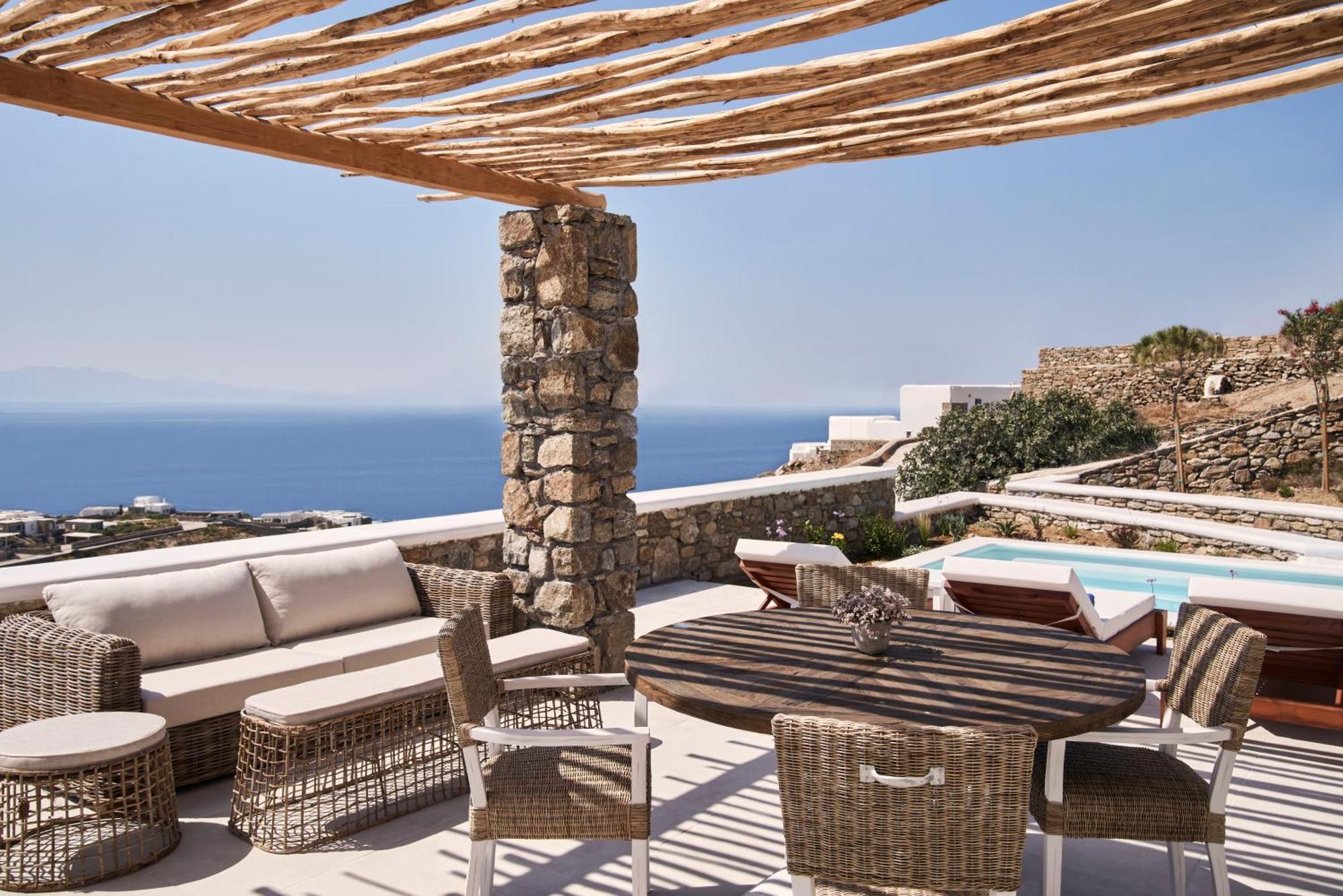 Katikies Villas Mykonos Elia  Bagian luar foto