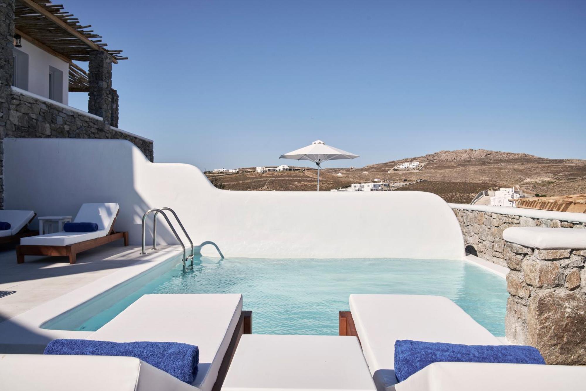 Katikies Villas Mykonos Elia  Bagian luar foto
