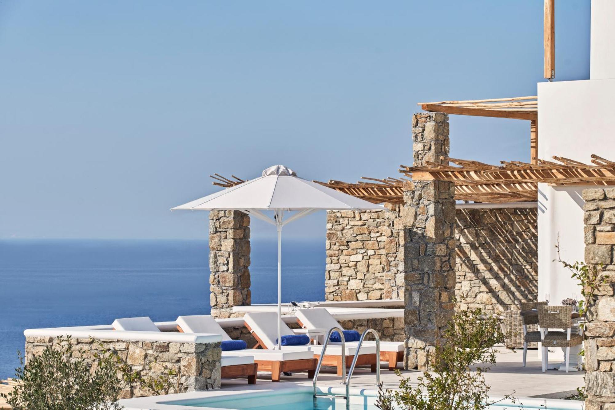 Katikies Villas Mykonos Elia  Bagian luar foto
