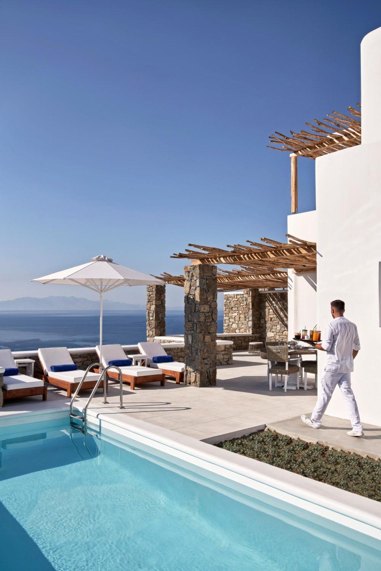 Katikies Villas Mykonos Elia  Bagian luar foto